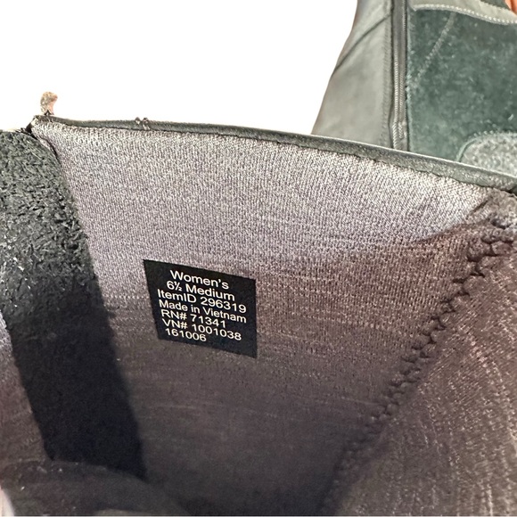 L.L.BEAN Tall Leather & Suede Riding Boots - Picture 9 of 10